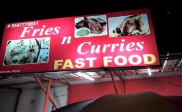 Fries in Curries Fast Food