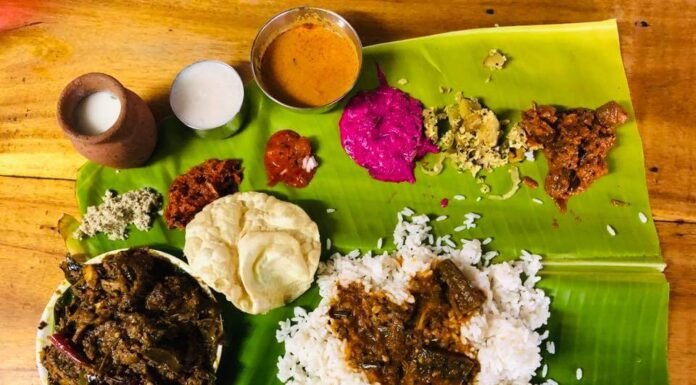 തക്കാരം ഇടവഴിയിലെ ഊണ്